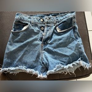 Brandy Melville high waisted button up denim jeans